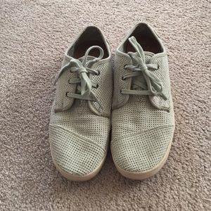 TOMS Grey sneakers, Women's 9