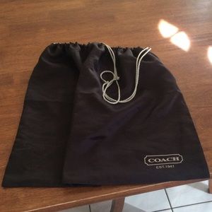 🎉 Brown Coach dust bag!!🎉