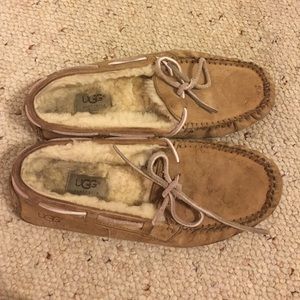 Definitely worn Ugg slippers