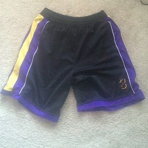 Men's lakers shorts