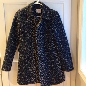 Loft leopard coat.