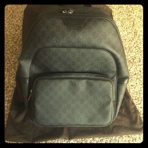 Gucci GG Canvas Supreme Backpack