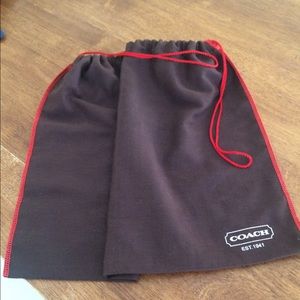 💼 Brown coach dust bag 💼