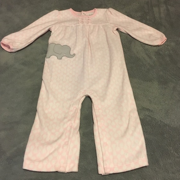 Super cute fleece one PC baby suit !!