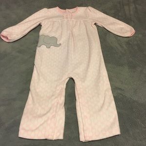 Super cute fleece one PC baby suit !!