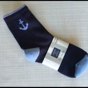NWT Janie and Jack Anchor Socks