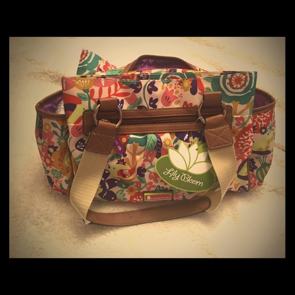 Brand New Lily Bloom Satchel Bag