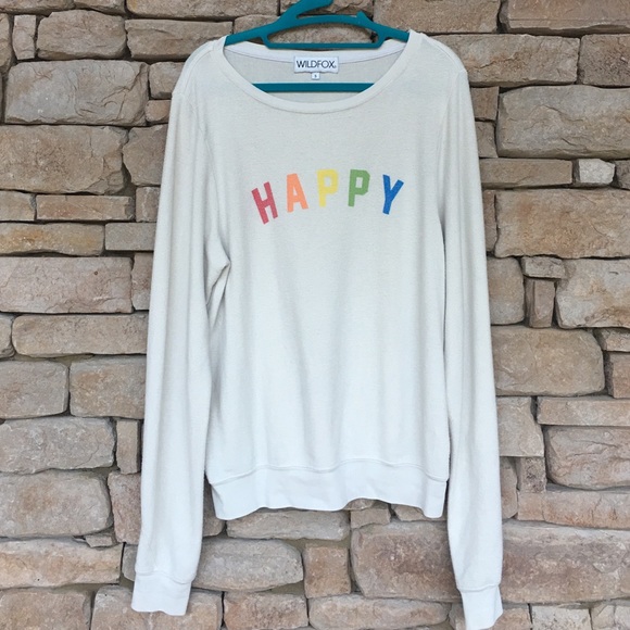 Wildfox Sweaters - WILDFOX HAPPY BAGGY BEACH JUMPER