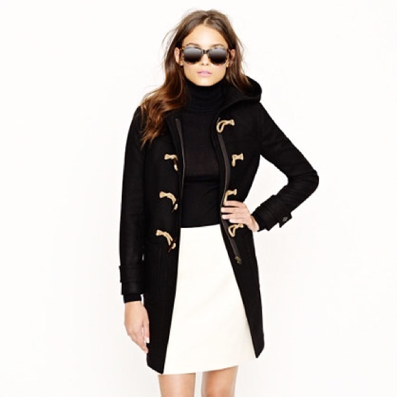 J Crew Wool Toggle Coat