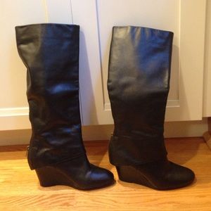 Steven by Steve Madden wedge boots.