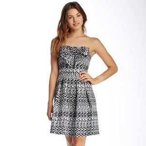 Eva Franco Anthropologie Tinseled Jacquard Dress