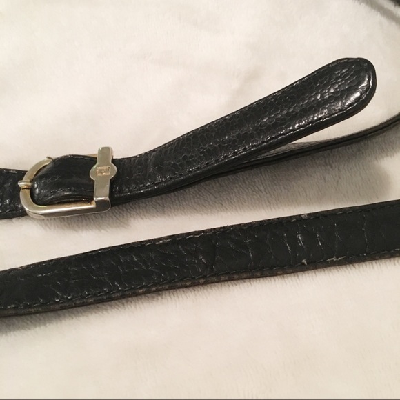 Leather Crossbody Bucket Bag - Picture 7 of 8