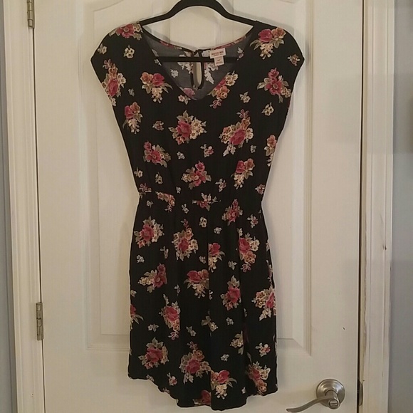 Floral dress.