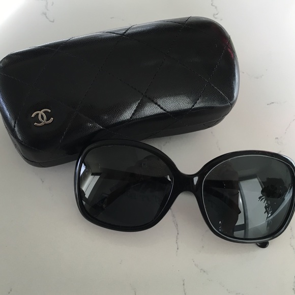 Chanel Black Sunglasses