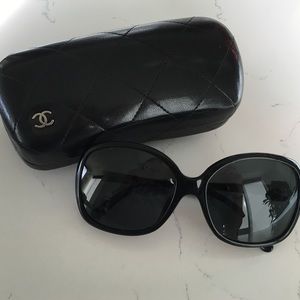 Chanel Black Sunglasses