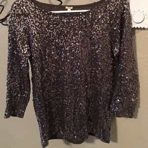 J crew embellished t shirt