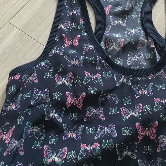 Joie Butterfly Silk Tank