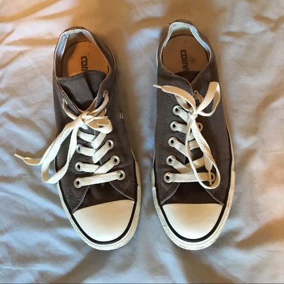 Grey Converse Low-Top