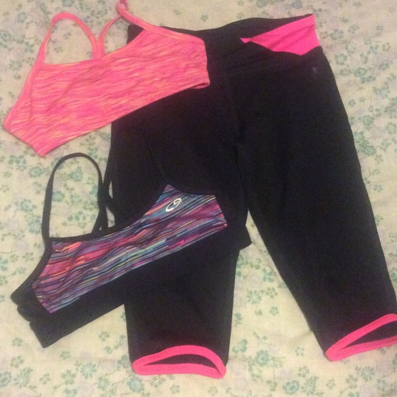 Girls workout bundle, size 7/8