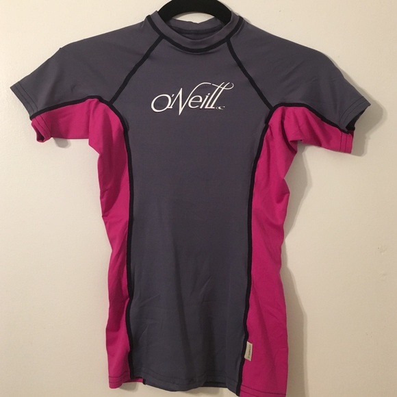 SALE🌹O'Neill rash guard grey and magenta