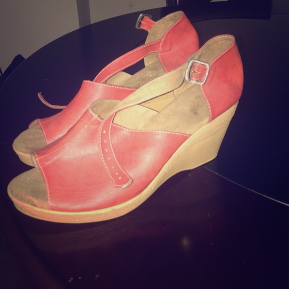 Orange Sandals