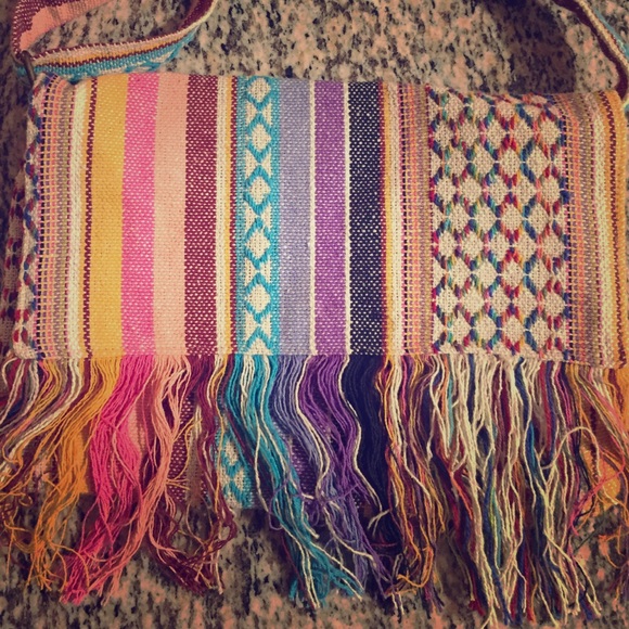 Multi colored crossbody