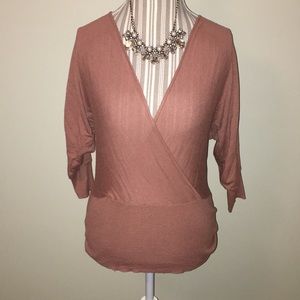 Ann Taylor Loft - Pink Sweater - Small