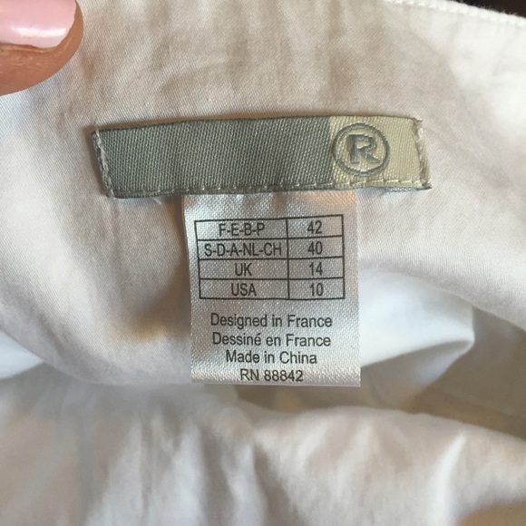 R white bubble skirt - Picture 4 of 4