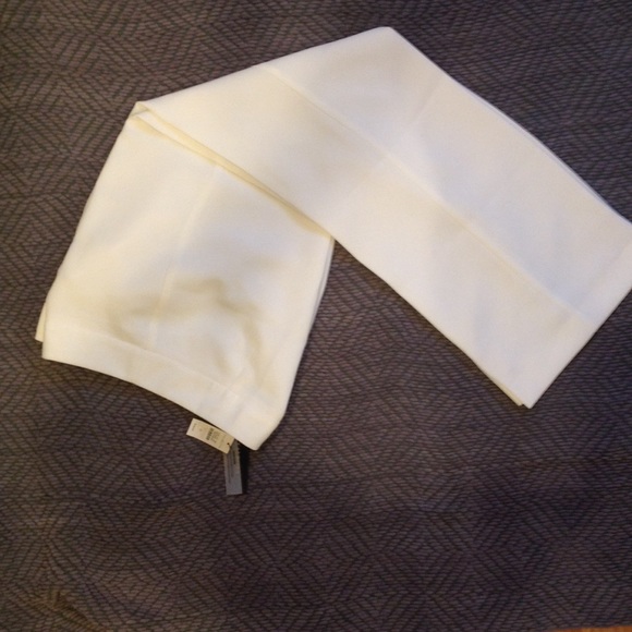Cream colored dress slacks
