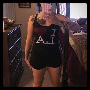 Black I ❤️ LA Tank Top