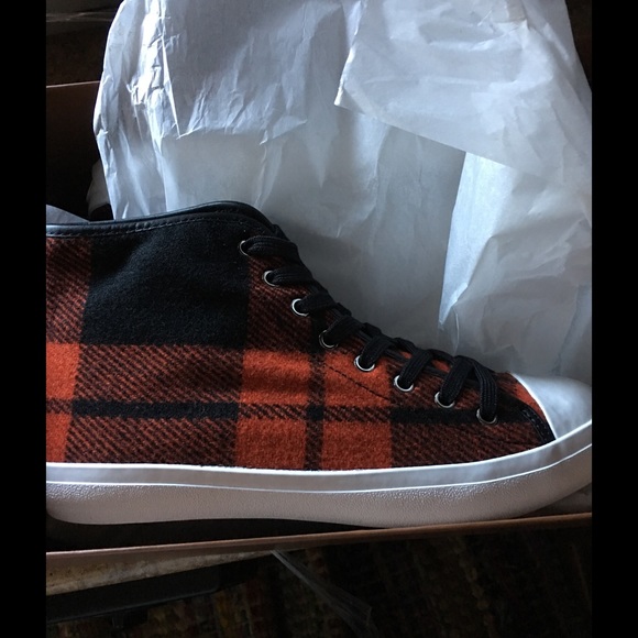 coach plaid sneakers