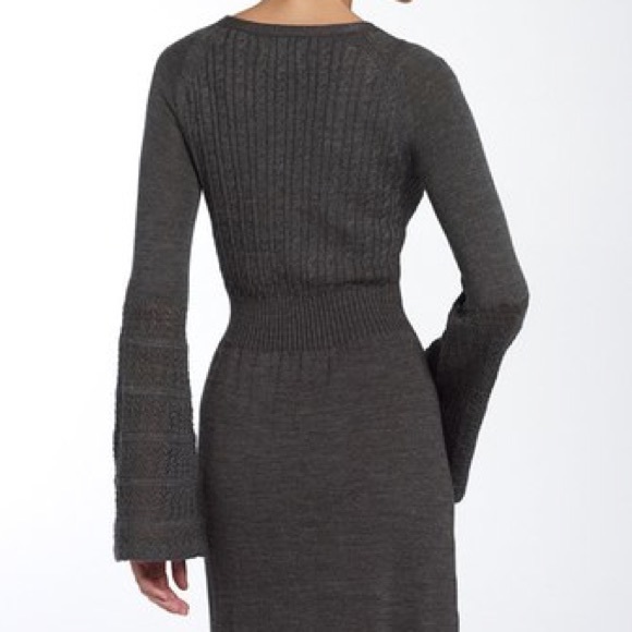 Calvin Klein NWOT bell sleeve sweater dress XS - Picture 2 of 4