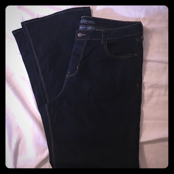 Old navy rockstar high rise flares size 18