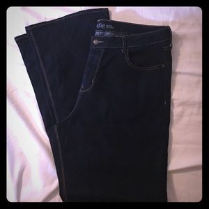 Old navy rockstar high rise flares size 18