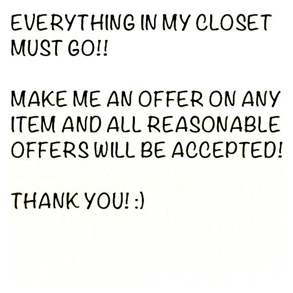 Everything must go
