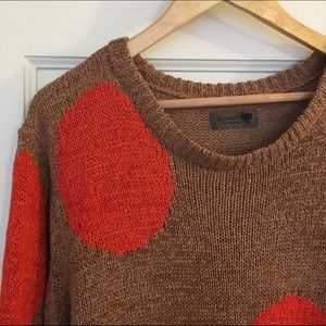 Numph Sweaters - Oversized Spotted Sweater Numph Sweaters - Oversized Spotted Sweater