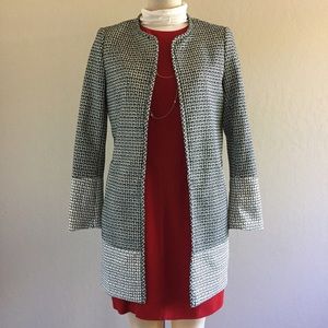 HM Long Blazer Coat with Pockets