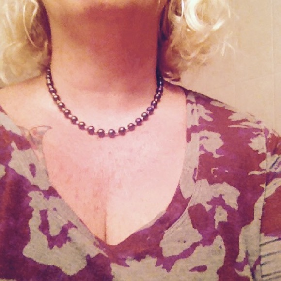 Hemetite black and sterling silver beads - Picture 3 of 4