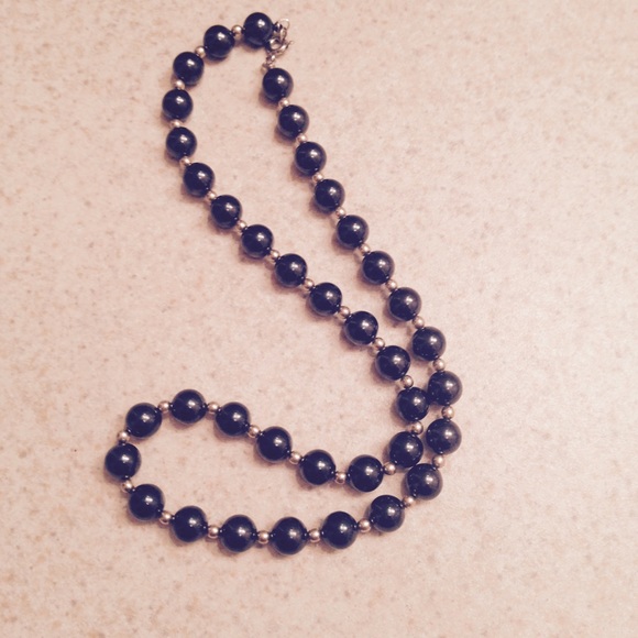 Hemetite black and sterling silver beads - Picture 4 of 4