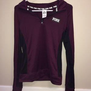 PINK Maroon Ultimate Half Zip
