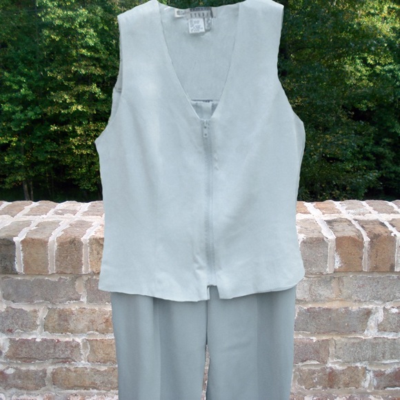 Vintage Episode Studio Mint Green top and pants - Picture 1 of 2
