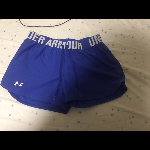 Dark blue under armour shorts