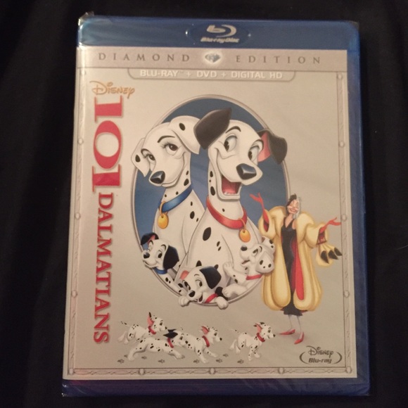 101 Dalmatians 💎Edition, bluRay+DVD
