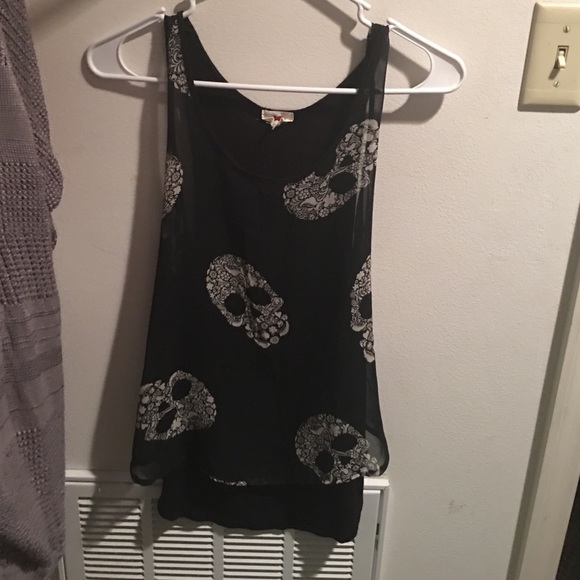Sugar skull tank top