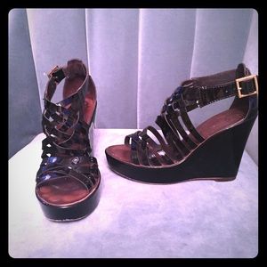 Tory Burch platform wedge sandals