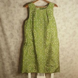 Fully lined silk dress