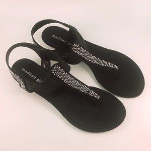 Madden Girl Templee Sandals Flip Flops Size 11M