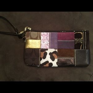 Awesome coach wristlet