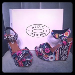 Steve Madden wedge heels sandal