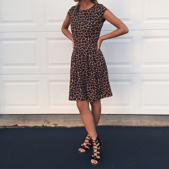 Michael Kors cheetah print dress